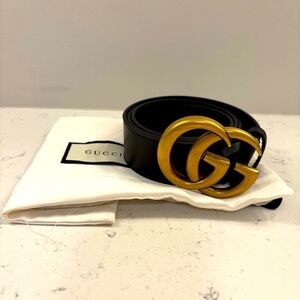 Gucci GG Marmont Wide Belt